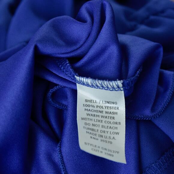 ALYA Blue hotsquash Blue maxi dress size M - Picture 4 of 5